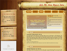 Tablet Screenshot of gscaongoclan.com